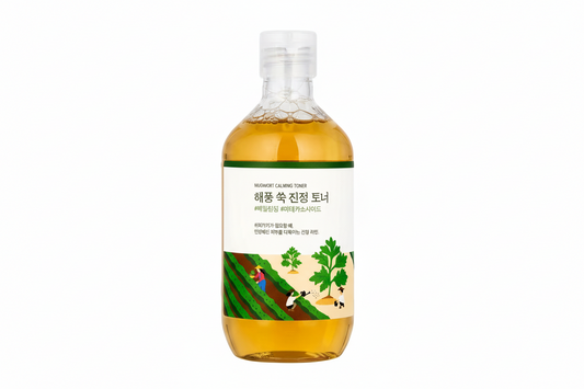Round Lab Mugwort Calming Toner 300ml - Busan Essnce