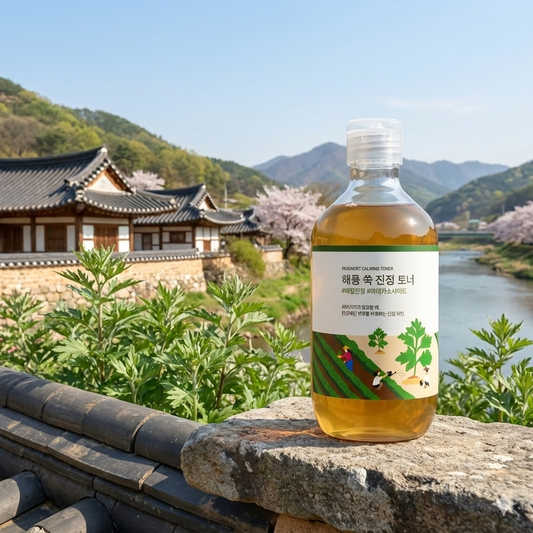 Round Lab Mugwort Calming Toner 300ml - Busan Essnce