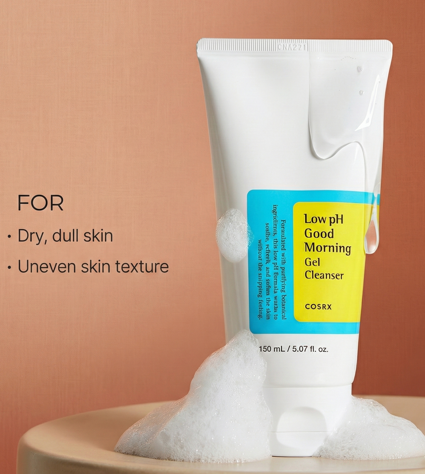 COSRX Low pH Good Morning Gel Cleanser 50mL - Busan Essnce
